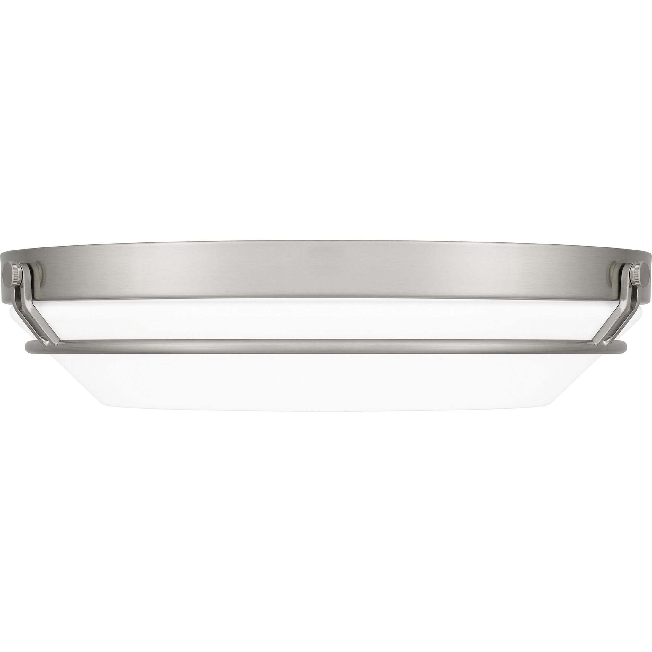 Dunbar 16 inch Brushed Nickel Flush Mount Ceiling Light