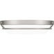 Dunbar 16 inch Brushed Nickel Flush Mount Ceiling Light