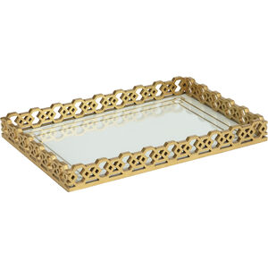 Alexis Gold and White/Cream Tray