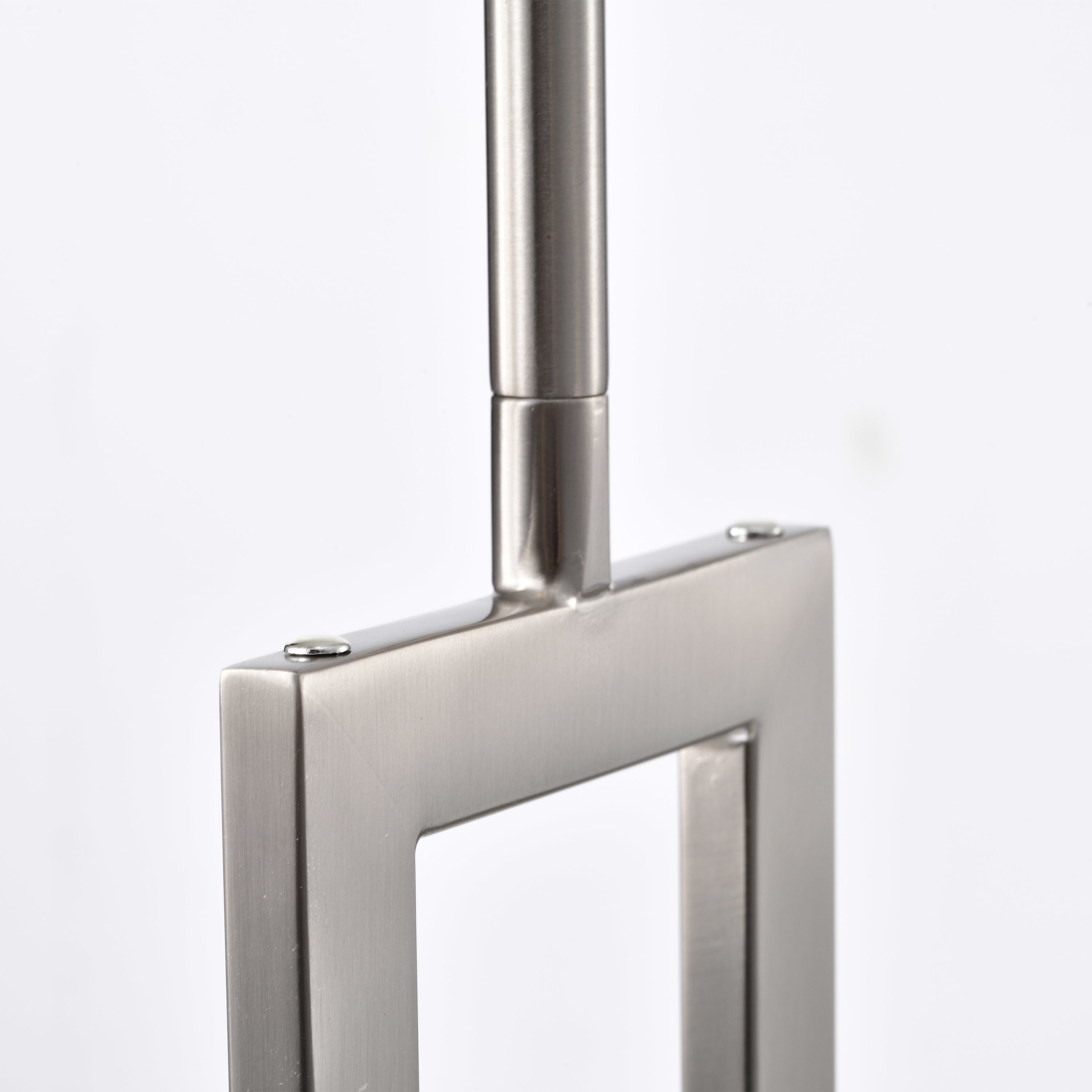 Frame LED 36 inch Brushed Nickel Island Pendant Ceiling Light 