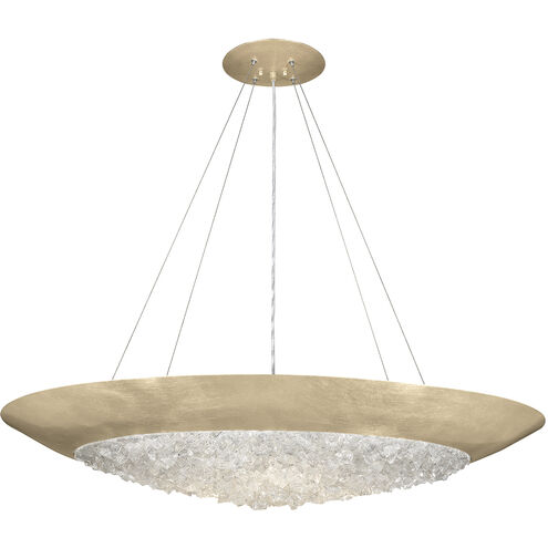 Arctic Halo 3 Light 44 inch Gold Pendant Ceiling Light