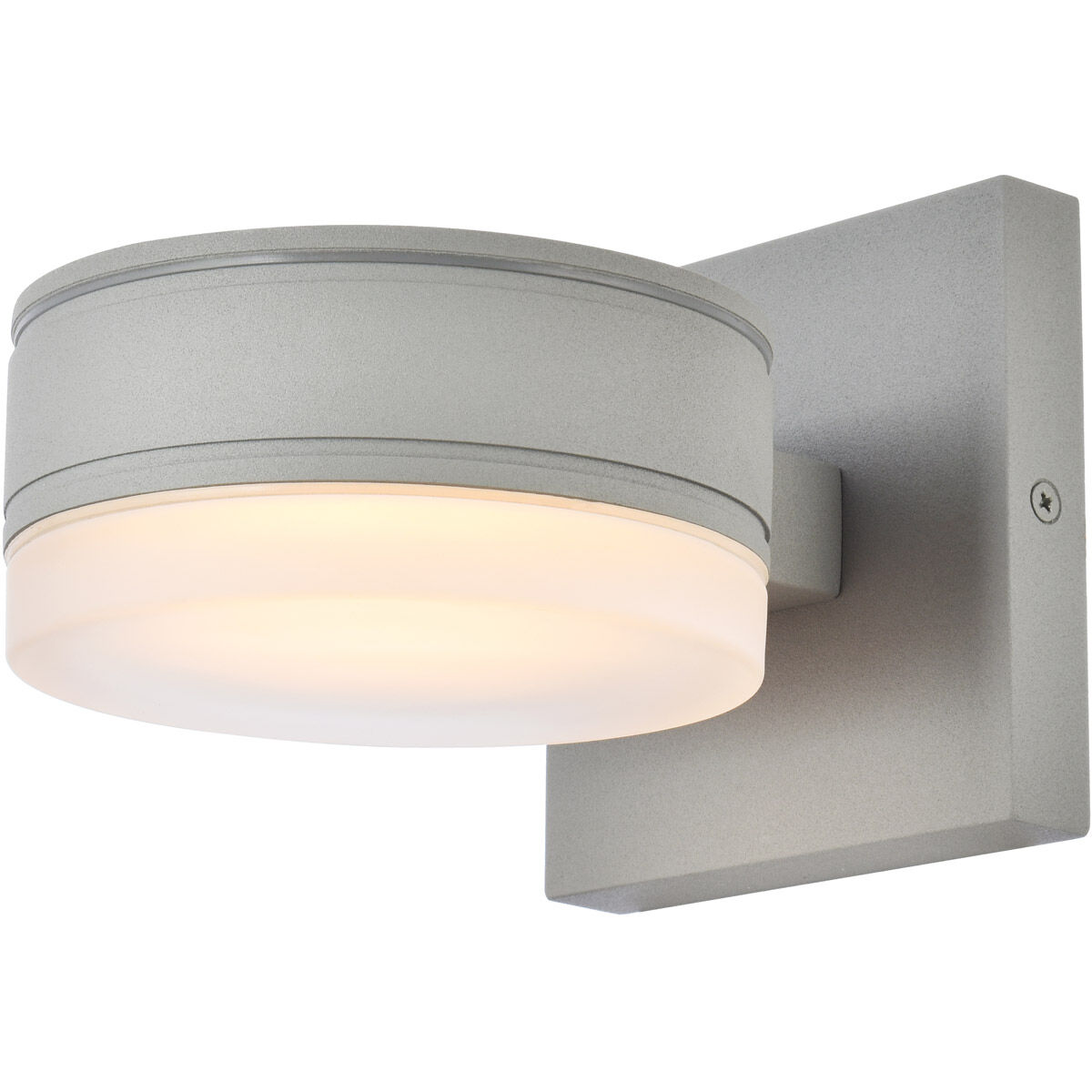 Raine Outdoor Wall Light in Silver