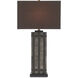 Gregor 29 inch 150.00 watt Natural/Black/Brass Table Lamp Portable Light