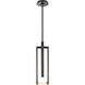 Kelly Wearstler Melange LED 5 inch Bronze Floating Disc Pendant Ceiling Light, Small