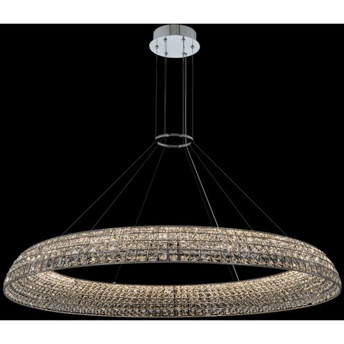Nuvole LED 48 inch Chrome Pendant Ceiling Light in Firenze