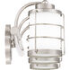 Hazlett 3 Light 23 inch Brushed Nickel Bath Light Wall Light