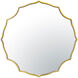 Not Baroque - en 40 X 40 inch Gold Wall Mirror, Tamara Day Collaboration