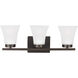 Bayfield 3 Light 20 inch Bronze Wall Bath Fixture Wall Light
