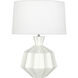 Orion 27 inch 150.00 watt Lily Table Lamp Portable Light, Polished Nickel Accents