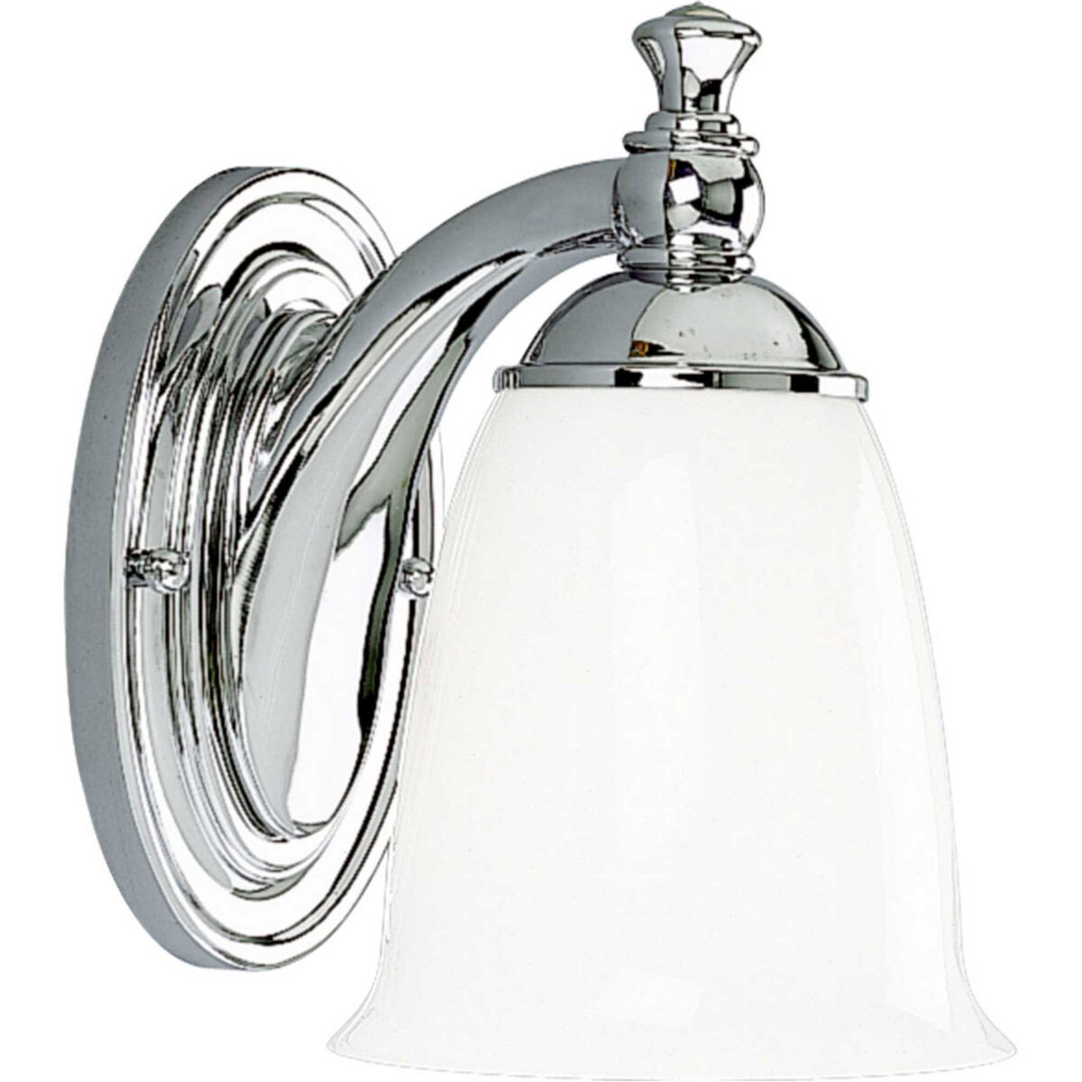 Juno 1 Light 6 inch Polished Chrome Bath Vanity Wall Light, Delta