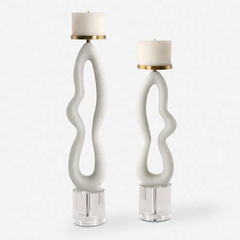 Feamelo 22.5 X 5 inch Candleholders, Set of 2