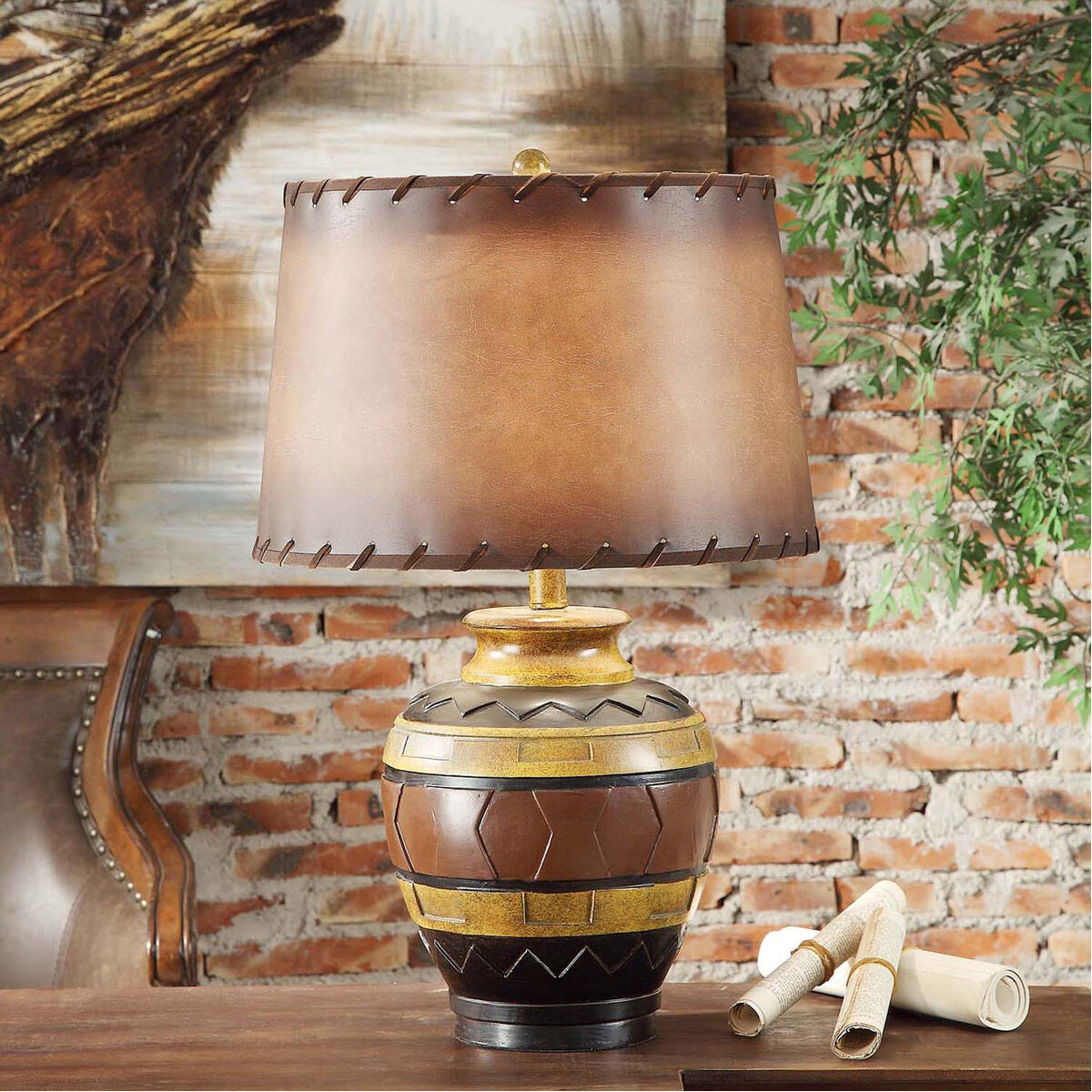 Table lamp wattage outlet