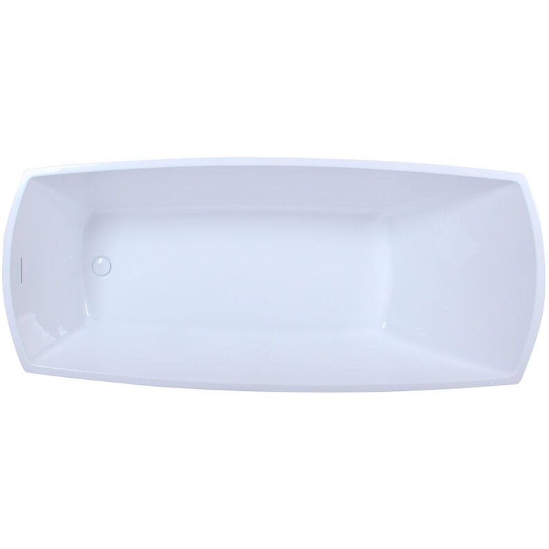 Brock Glossy White Bathtub