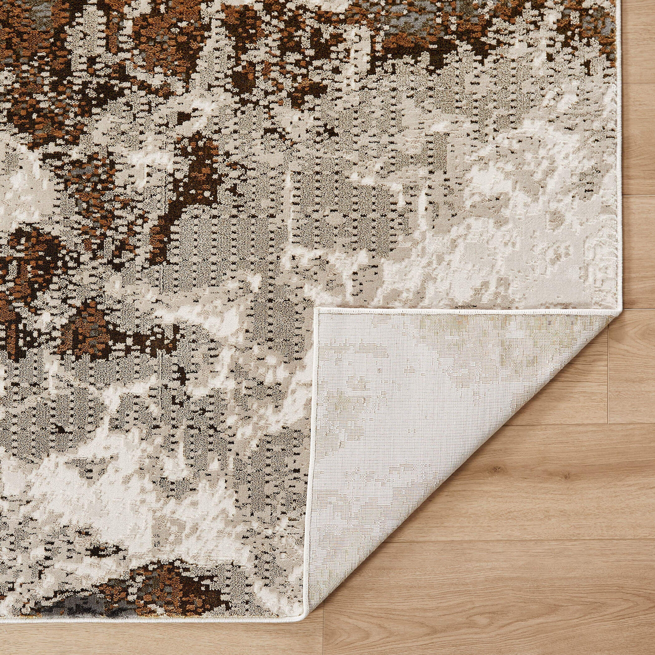 Artema 90 X 63 inch Gold Rug in 5 x 7
