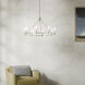 Carrick 8 Light Polished Nickel Chandelier Ceiling Light, 1 Tier Medium