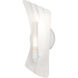 Crest LED 5.4 inch White ADA Sconce Wall Light