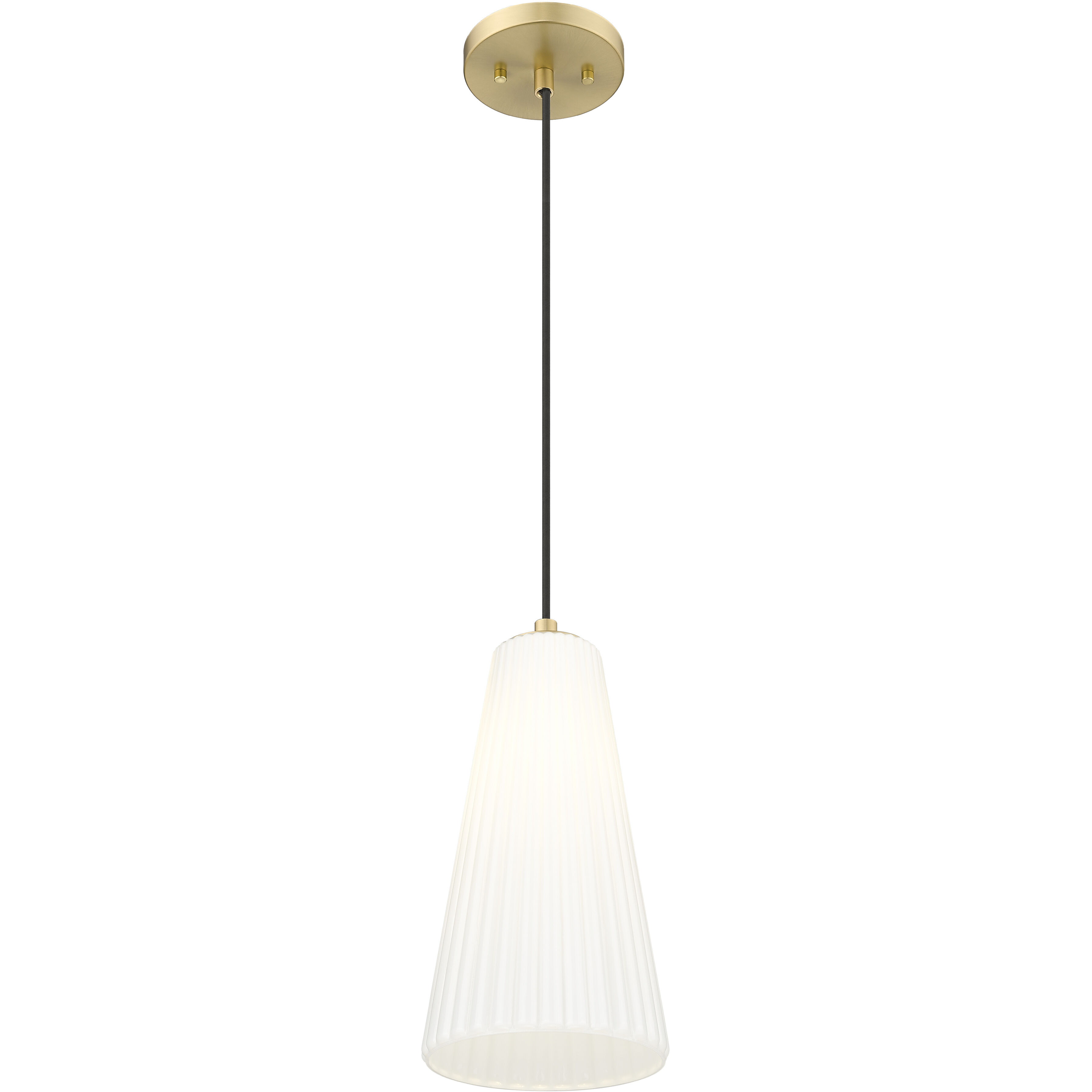 Farrell 1 Light 7.25 inch Modern Gold Pendant Ceiling Light