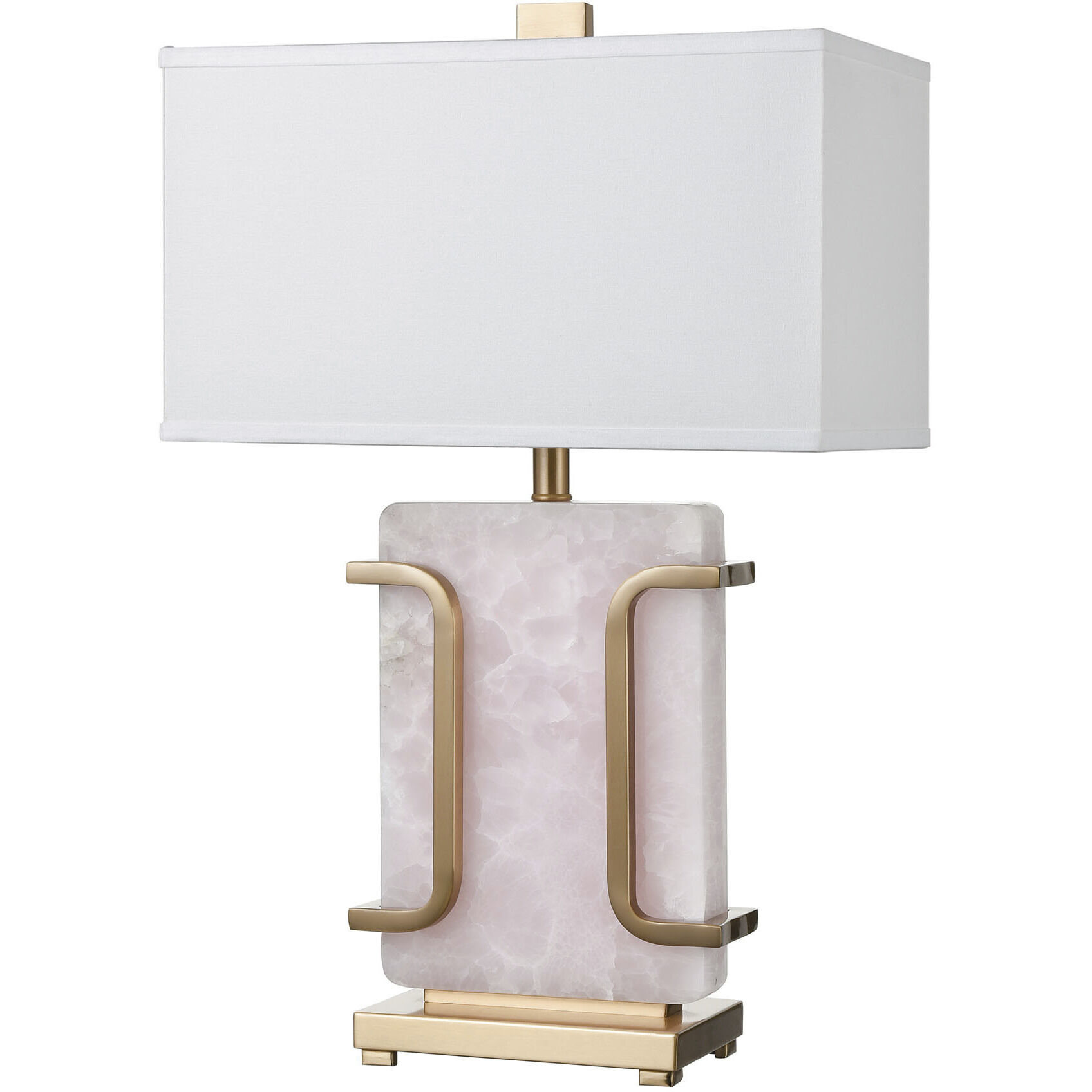 Archean 29 inch 150 watt Pink Table Lamp Portable Light