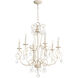 Ariel 6 Light 26.5 inch Persian White Chandelier Ceiling Light