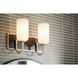 Solia LED 14.25 inch Champagne Bronze with Black Bathroom Vanity Light Wall Light