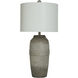 Grover 32 inch 150.00 watt Bronzecotta Table Lamp Portable Light