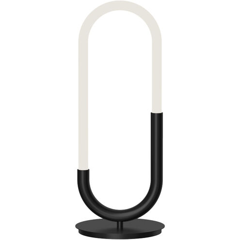 Huron 22.38 inch 11 watt Black Table Lamp Portable Light