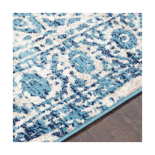 Percival 87 X 63 inch Blue Rug, Rectangle