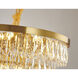Canada 16 Light 23.6 inch Gold Chandelier Ceiling Light