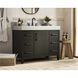 Nathan 42 X 34 inch Mocha Brown Bathroom Vanity Cabinet in Included