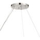 Rosalind 6 Light 33.25 inch Polished Nickel Chandelier Ceiling Light