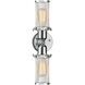 Austere Quincy Hall 2 Light 19 inch Polished Chrome Bath Vanity Light Wall Light, Austere