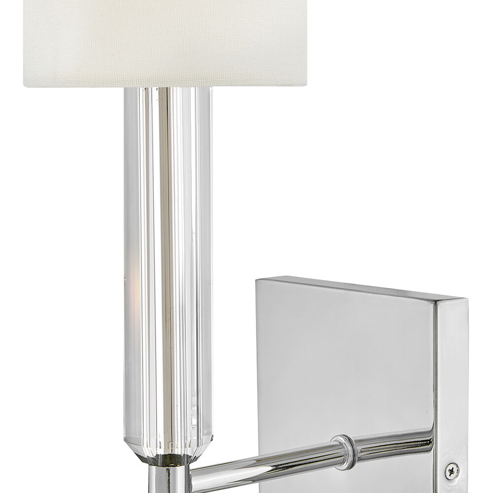 Anika Sconce Wall Light in Chrome