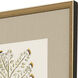 Florals Green and Yellow and Beige and Neutral Framed Art