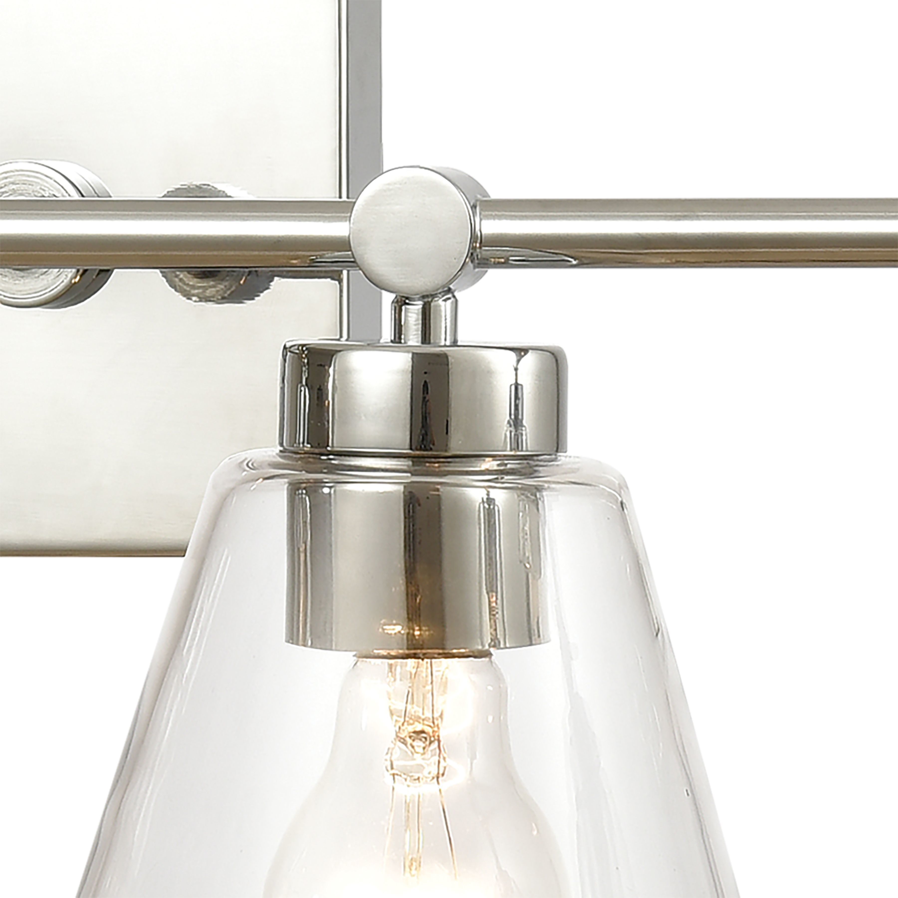 East Point Vanity Light Wall Light in Polished Chrome