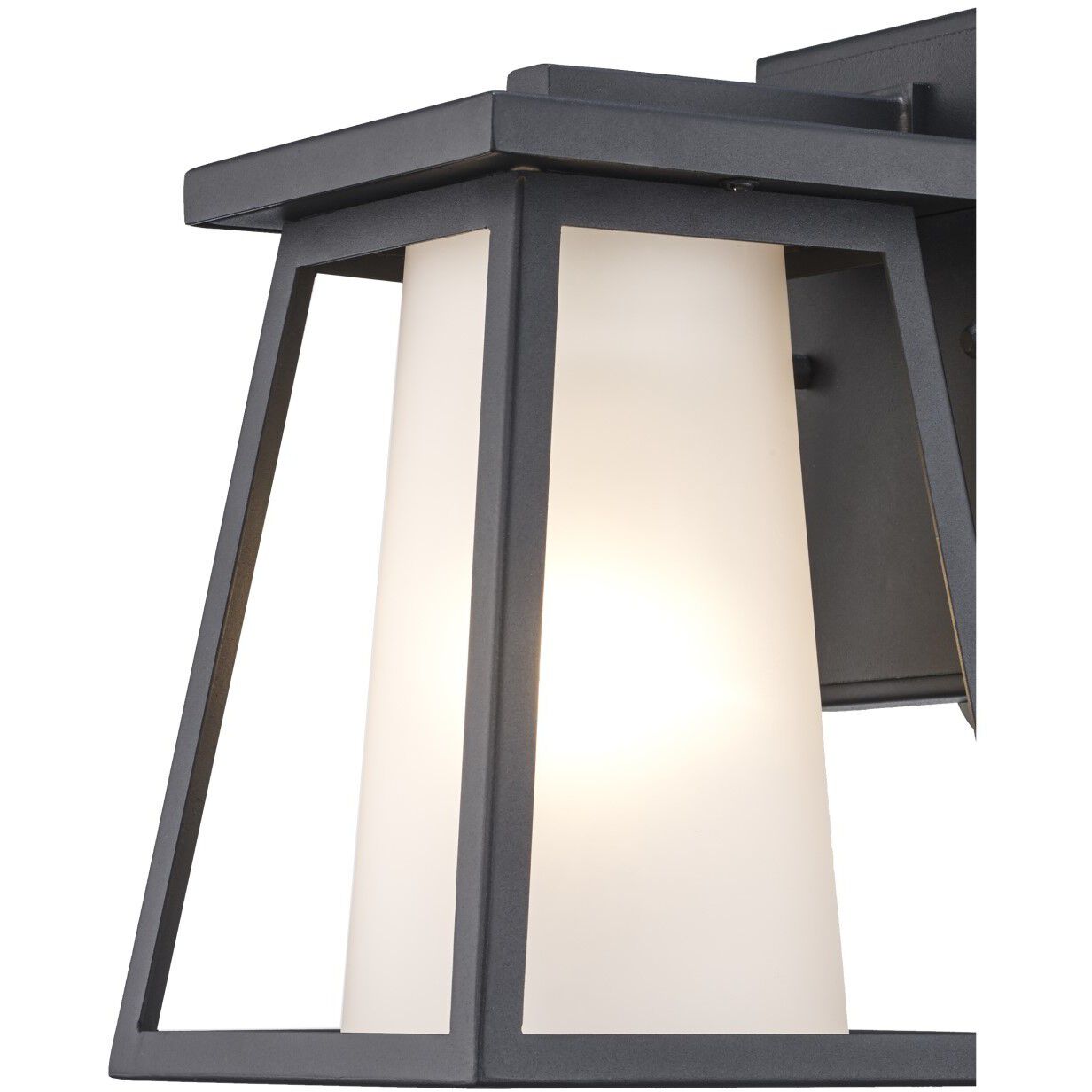 Kingsbury 1 Light 9 inch Black Outdoor Wall Lantern