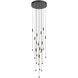 Motif Multi Pendant Ceiling Light in Black