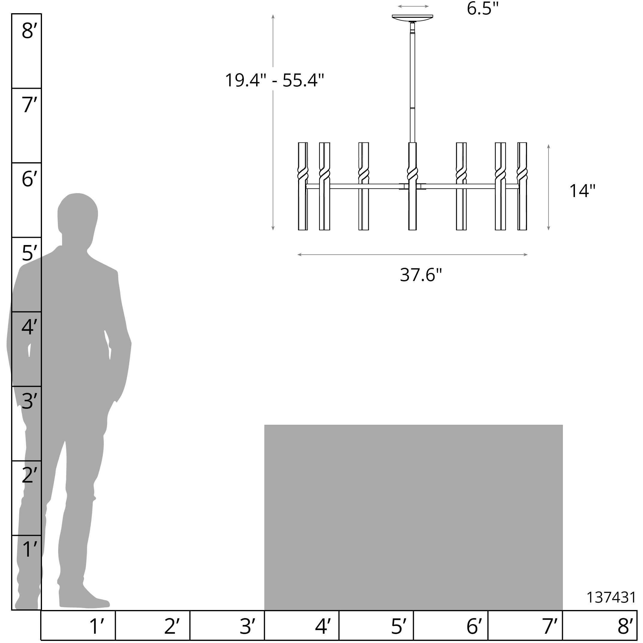 Atlas 1 Light 21.7 inch Modern Brass and Modern Brass Pendant Ceiling Light, Large