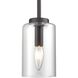 West End 1 Light 4.75 inch Oil Rubbed Bronze Mini Pendant Ceiling Light