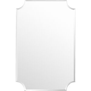 Crystalline 36 X 24 inch Light Grey Mirror in 24 x 36