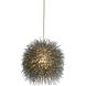 Urchin 1 Light 6.25 inch Painted Chrome Mini Pendant Ceiling Light