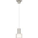Twist-N-Lite LED 5 inch Brushed Nickel Mini-Pendant Ceiling Light, WAC Limited