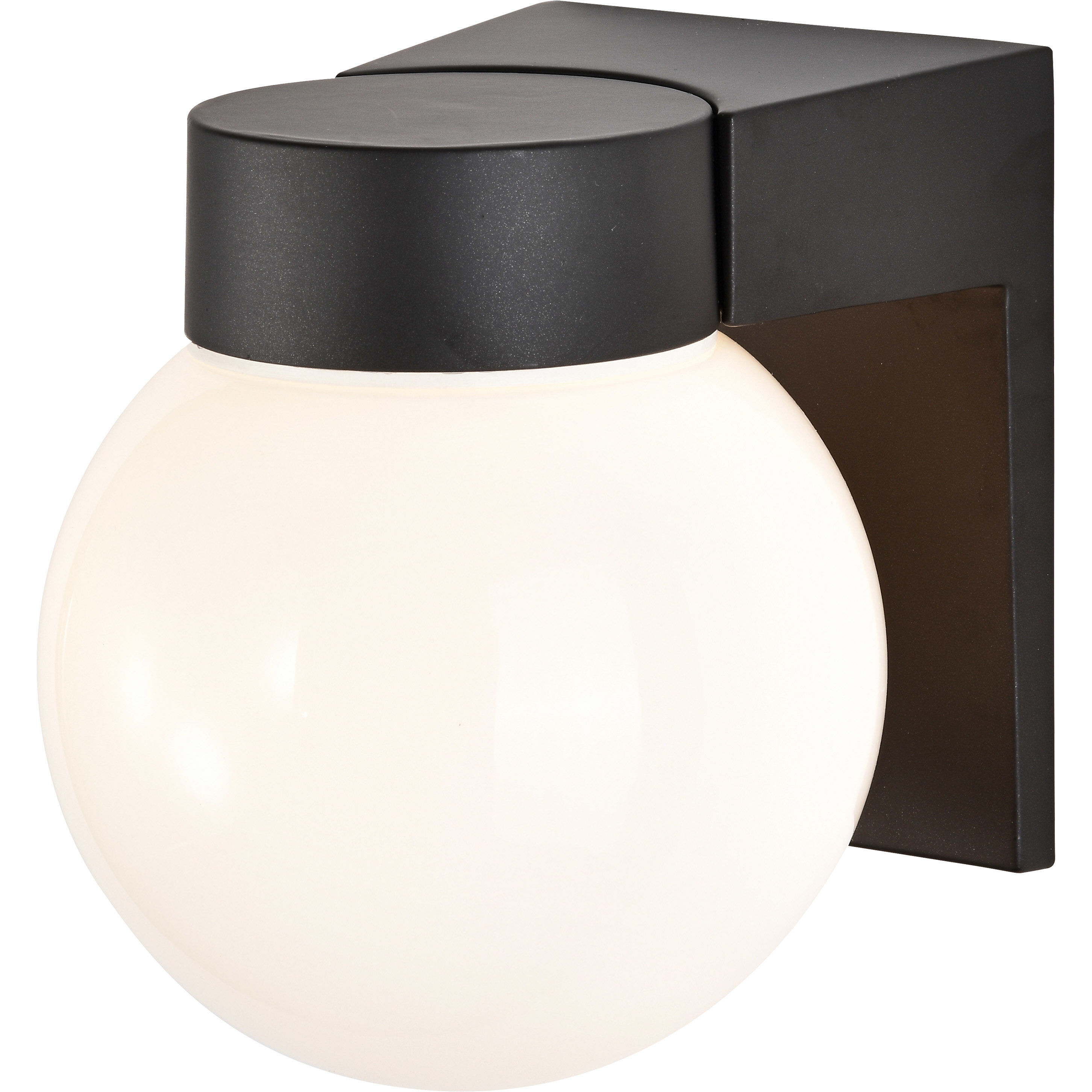 Brentwood 1 Light 7 inch Black Outdoor Wall Mount