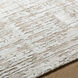 Jackie 108 X 72 inch Light Silver / Off-White / Ash Handmade Rug in 6 x 9