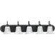 Homestead 5 Light 36 inch Painted Bronze Vanity Light Wall Light