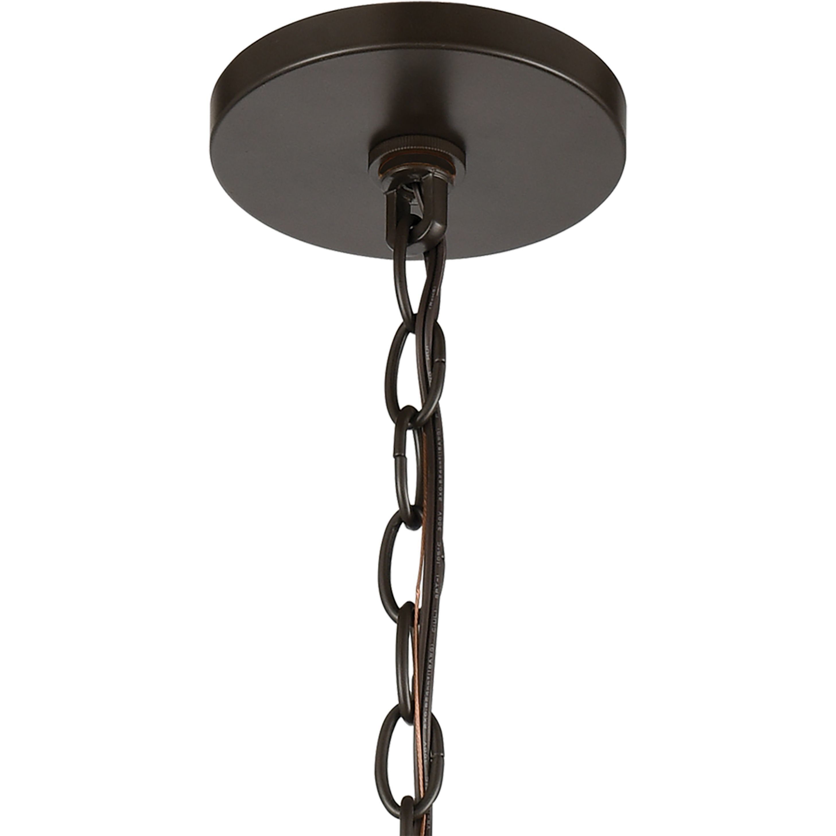 Tuscan Villa 1 Light 12 inch Oil Rubbed Bronze Pendant Ceiling Light