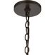 Tuscan Villa 1 Light 12 inch Oil Rubbed Bronze Pendant Ceiling Light