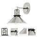 Nob Hill 1 Light 8 inch Polished Nickel Wall Sconce Wall Light