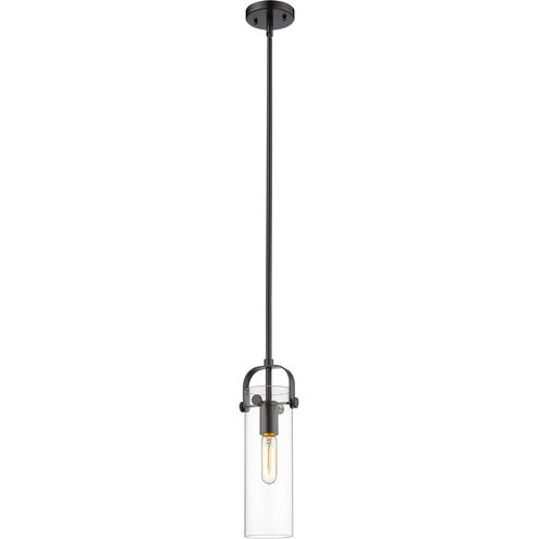 Restoration Pilaster LED 5 inch Matte Black Mini Pendant Ceiling Light