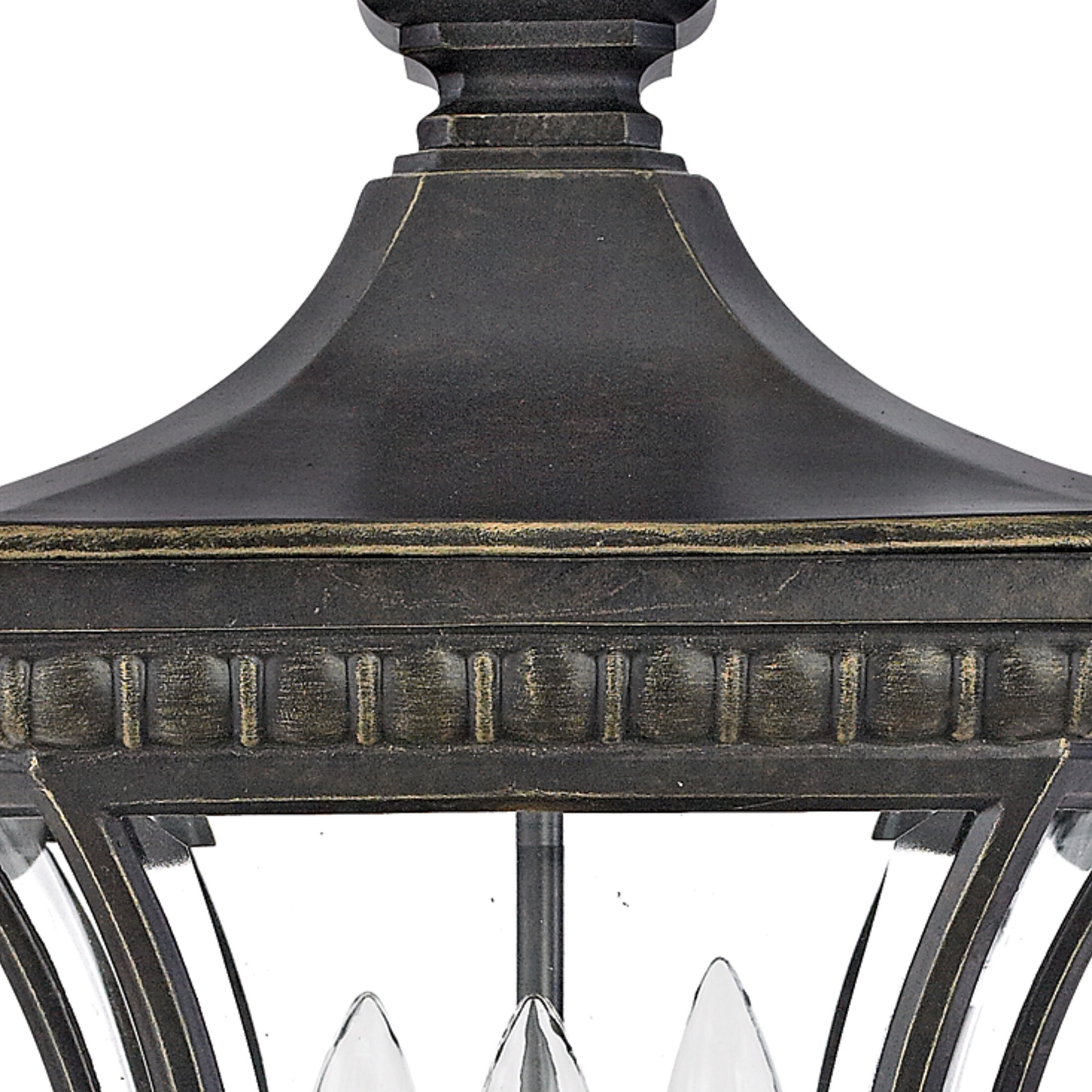 Devon 3 Light 23 inch Imperial Bronze Outdoor Post Lantern