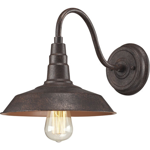 Urban Lodge 1 Light 10 inch Weathered Bronze Sconce Wall Light